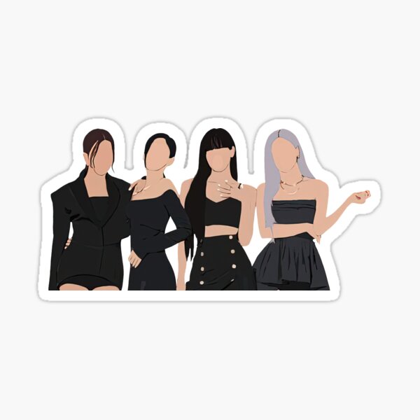 Blackpink Rosé Hank  Sticker for Sale by boxxph