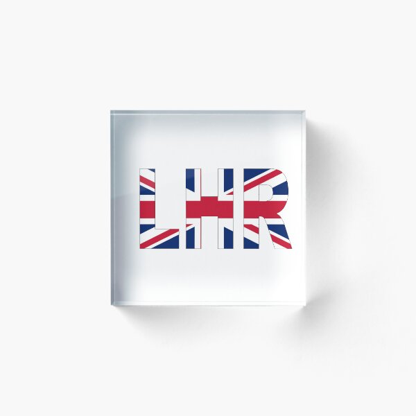 Item preview, LHR - London (Heathrow), United Kingdom | Airport Code & Flag designed and sold by TriOPart.