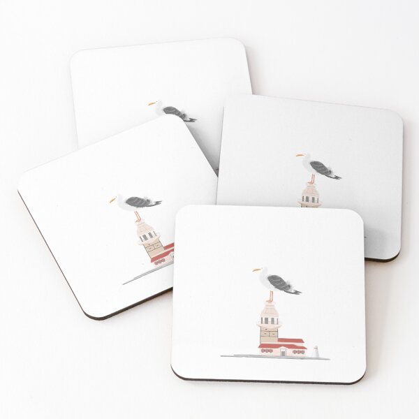 Item preview, Seagull and Maiden's Tower / Istanbul Maiden's Tower designed and sold by studiotomris.