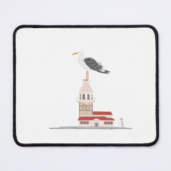 Item preview, Seagull and Maiden's Tower / Istanbul Maiden's Tower designed and sold by studiotomris.