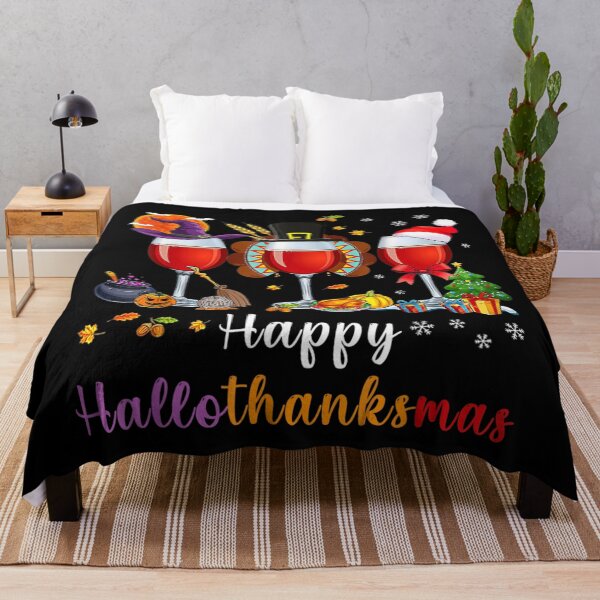 Item preview, Happy Hallothanksmas Halloween Thanksgiving Family designed and sold by RobertoGomis.