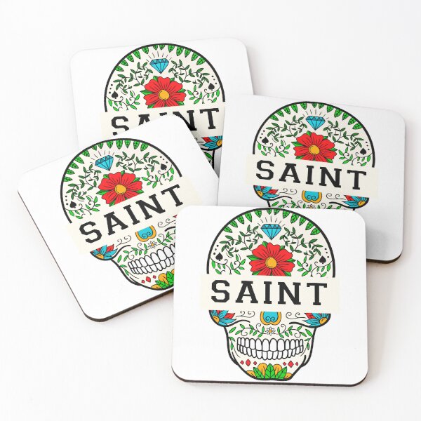 Item preview, Saint Skull, Day of the dead  designed and sold by Chitrakarii.