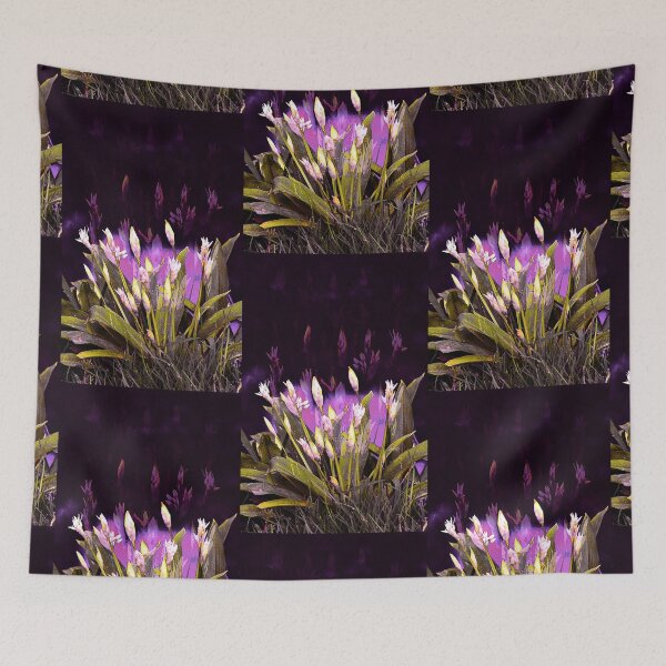 Item preview, Floral fantasy in purple and green designed and sold by Linandara.