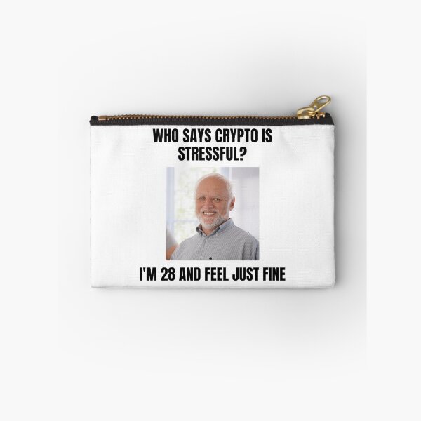 Item preview, Who says crypto is stressful - I'm 28 and feel just fine designed and sold by MariKatri.