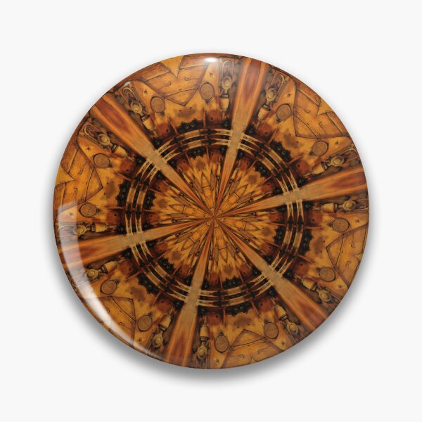 Item preview, hexagonal rusty yellow gold and orange pattern and design designed and sold by mister-john.