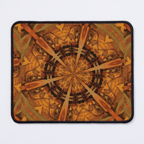 Item preview, hexagonal rusty yellow gold and orange pattern and design designed and sold by mister-john.