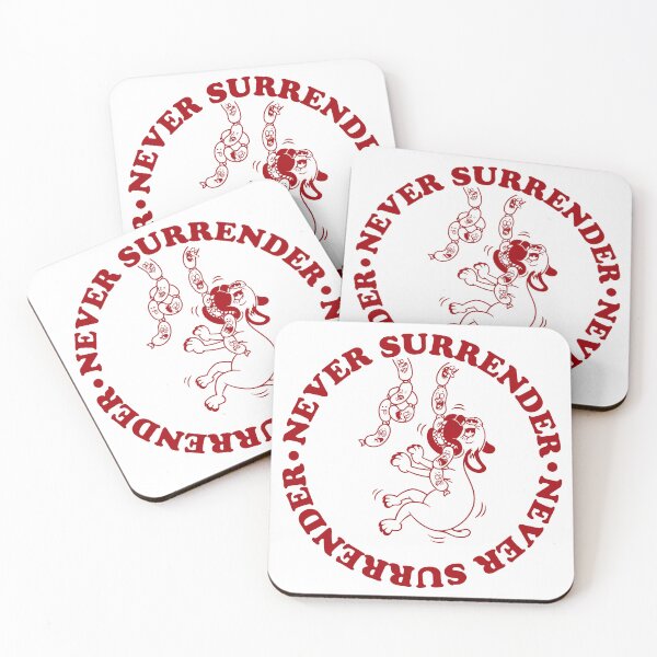 Item preview, Never Surrender Dog Quote designed and sold by Klaus Dyba.