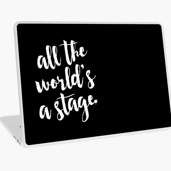 Item preview, All the World's a Stage (Black) designed and sold by lunahaze.