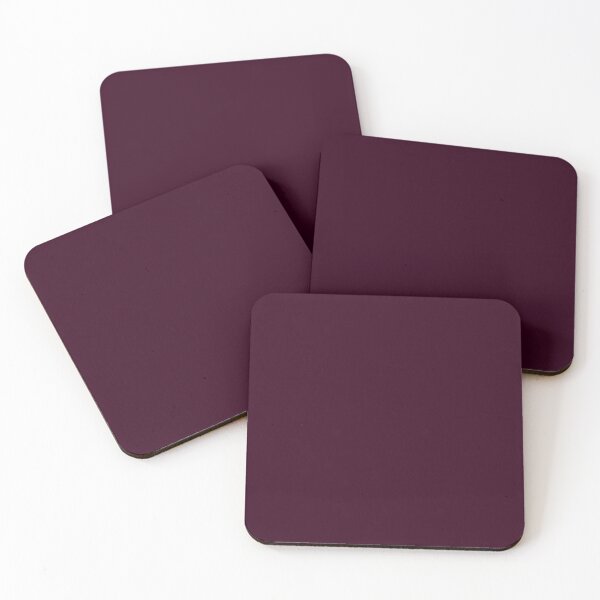 Item preview, Plain Solid Color Vivid Dark Purple Chic Violet  Strong Purple Fuchsia designed and sold by mimihuang creations.