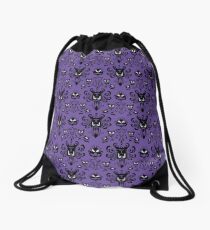 Haunted Mansion Drawstring Bag