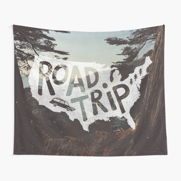 Road Trip USA Tapestry