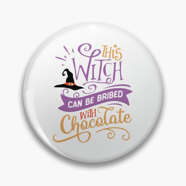 Item preview, This witch can be bribed with chocolate designed and sold by IM Hunter.