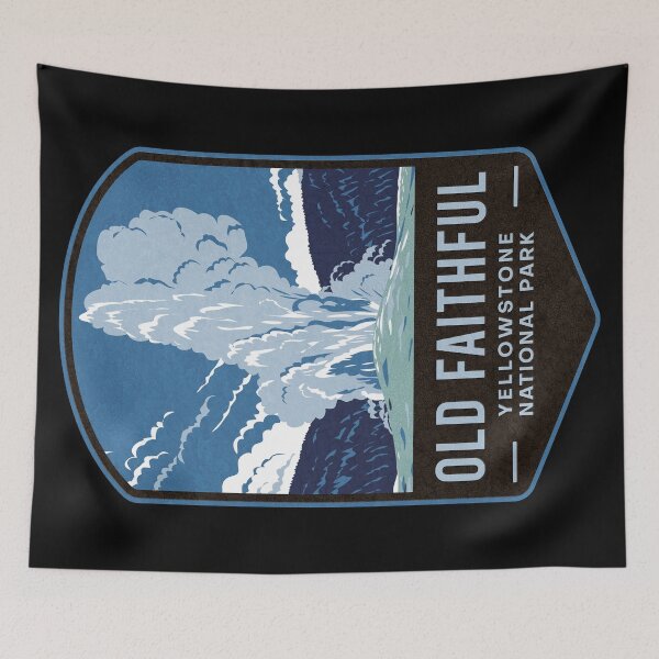Item preview, Old Faithful Yellowstone National Park designed and sold by JordanHolmes.