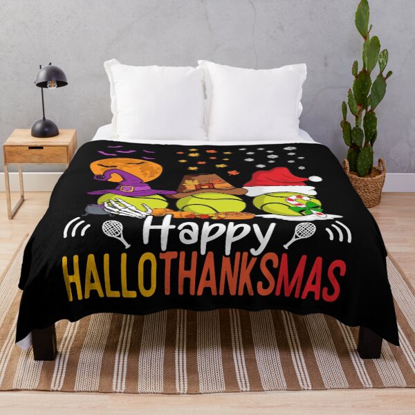 Item preview, Tennis Happy Halloween Thanksgiving Christmas HalloThanksMas designed and sold by Designer-Girl.