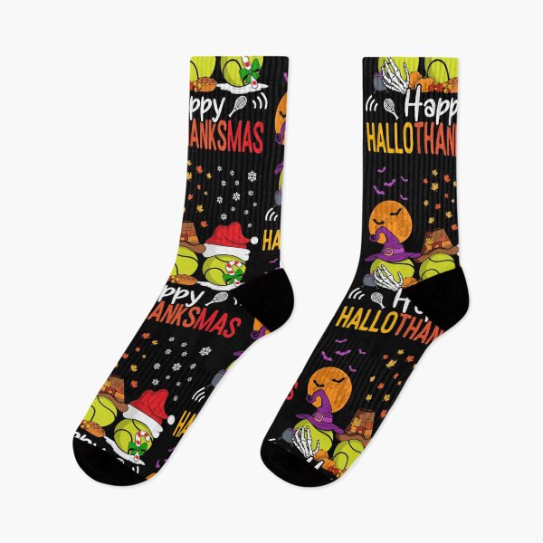 Item preview, Tennis Happy Halloween Thanksgiving Christmas HalloThanksMas designed and sold by Designer-Girl.