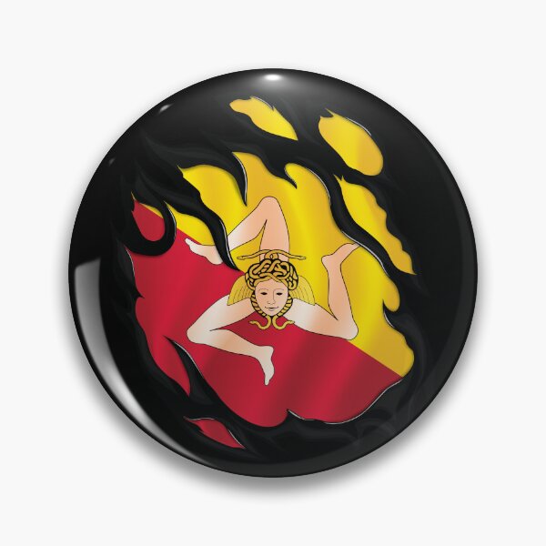 Item preview, Sicily Ripped Under The Skin Flag  designed and sold by RahallusNtx.