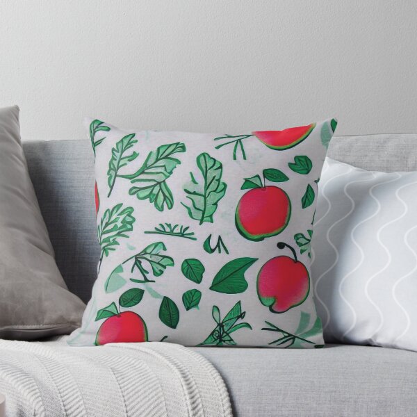 Item preview, Red Apples with green leaves designed and sold by painter227.