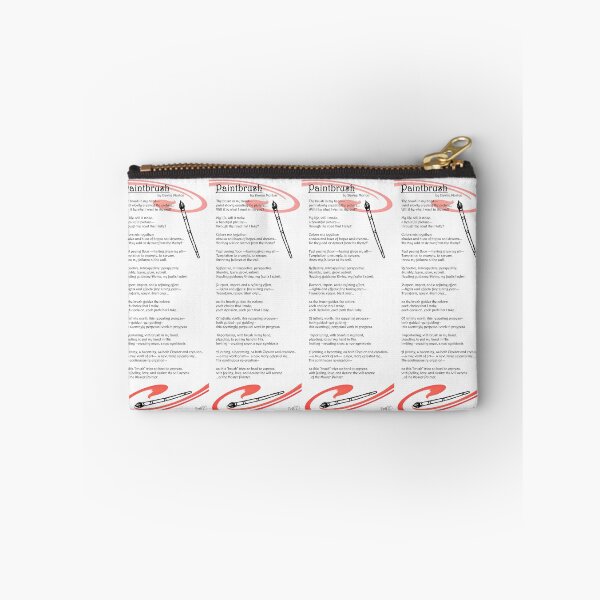 Item preview, paintbrush poem designed and sold by Dawna Morton.