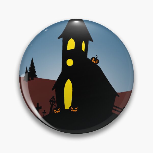 Item preview, Halloween Collection - The Haunted Church Design designed and sold by Luciusinfabula.
