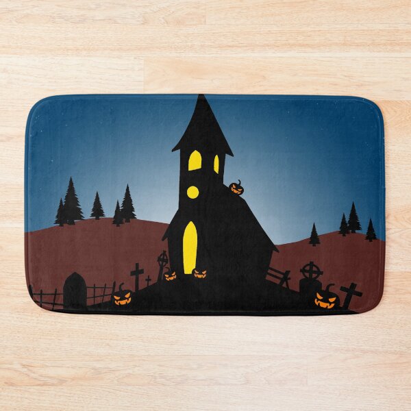 Item preview, Halloween Collection - The Haunted Church Design designed and sold by Luciusinfabula.