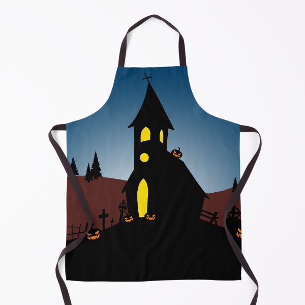 Item preview, Halloween Collection - The Haunted Church Design designed and sold by Luciusinfabula.
