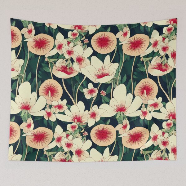 Item preview, Seamless Floral Pattern designed and sold by Wavesbender.