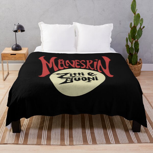 Item preview, Måneskin Zitti E Buoni - Logo Black Merch Classic designed and sold by hattazillsu.