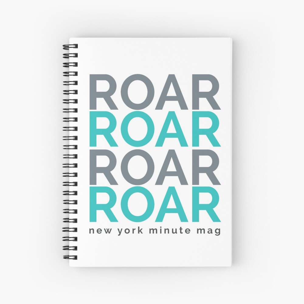Roar Spiral Notebook