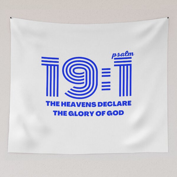 Item preview, Psalm 19:1 Heavens declare the glory of God designed and sold by bvaruh.