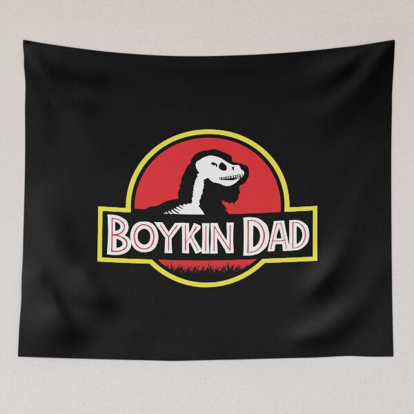 Item preview, (For Dark Background) Jurassic Boykin Spaniel Dad designed and sold by More Cute Dogs.