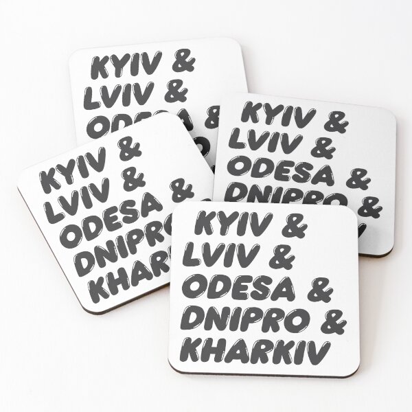 Item preview, Ukraine Cities, Kyiv, Lviv, Odesa, Dnipro & Kharkiv designed and sold by TonySpencer.