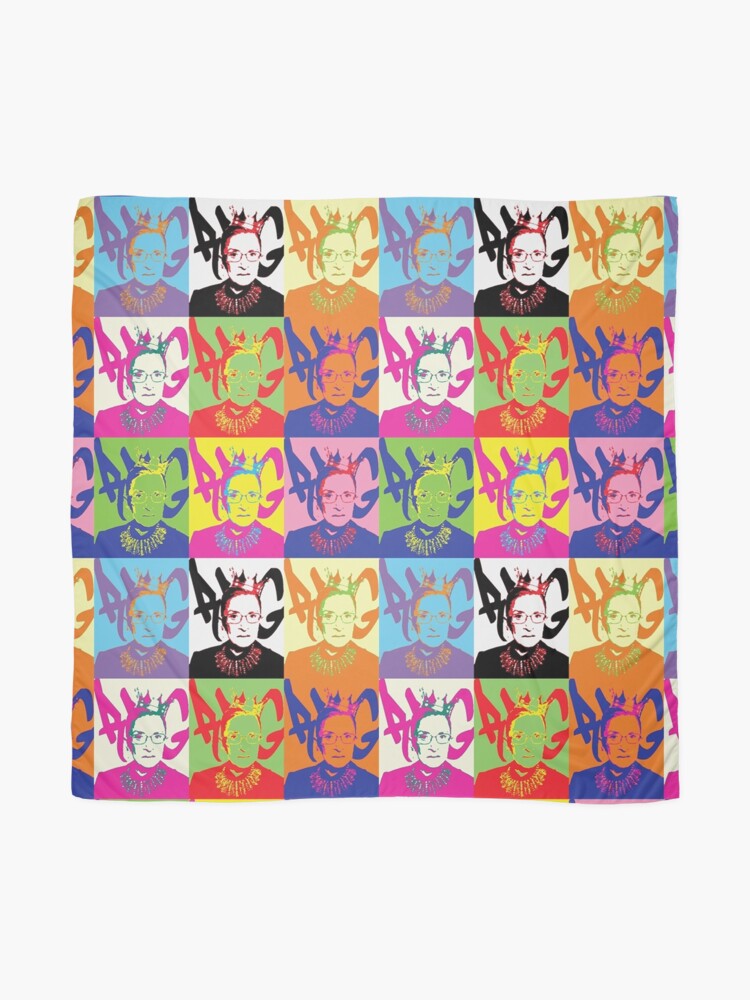 Alternate view of ruth bader ginsburg Scarf