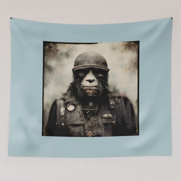 Item preview, Gorilon Sanjurjo The general of the militia of the monkeys designed and sold by MaximusKova.