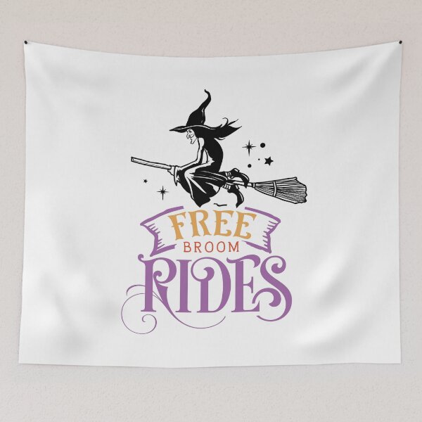 Item preview, Free Broom Rides designed and sold by IM Hunter.
