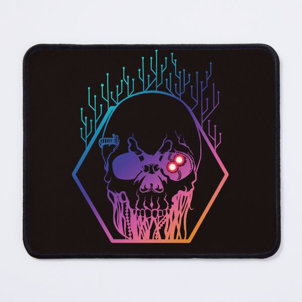 Item preview, Cyberpunk Tech Eye Skull designed and sold by typomachina.