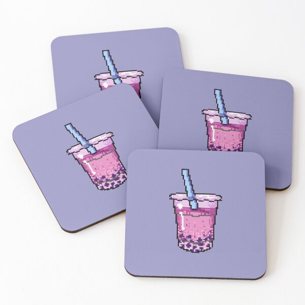 Item preview, Pixel Bubble Tea Pink designed and sold by pixel-chick.