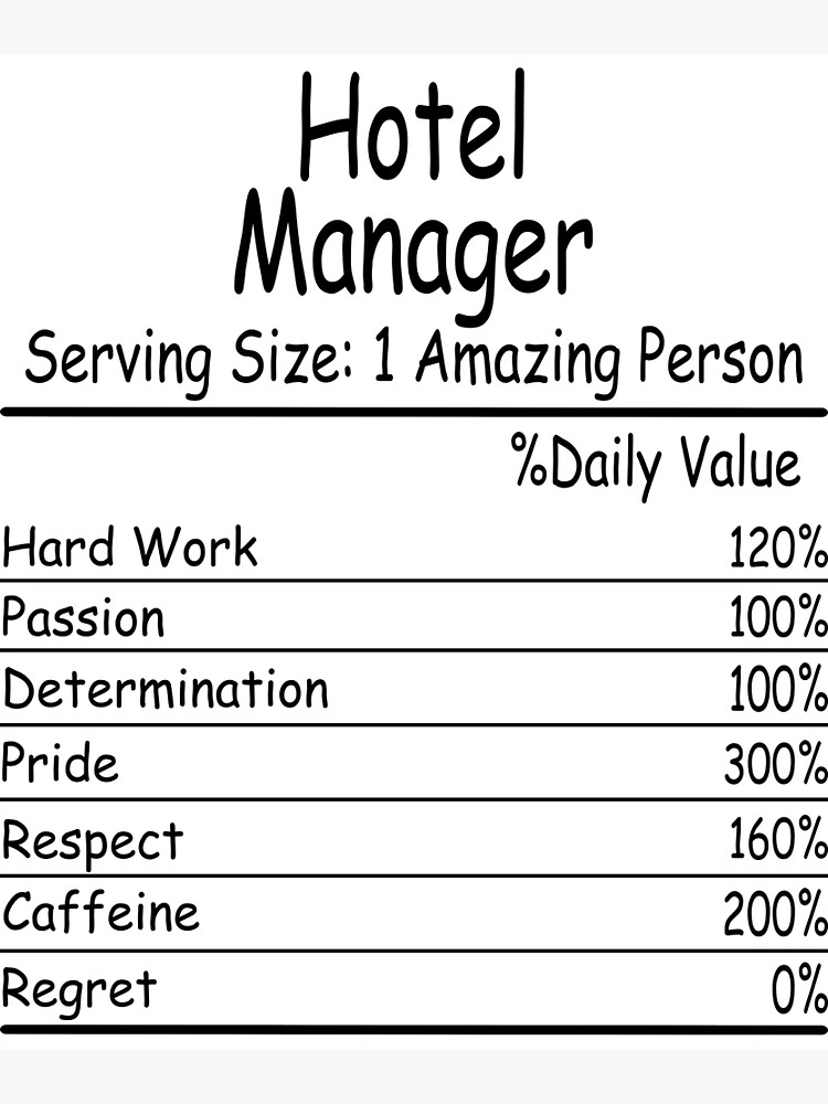 hotel-manager-amazing-person-daily-value-poster-for-sale-by-sampleoka