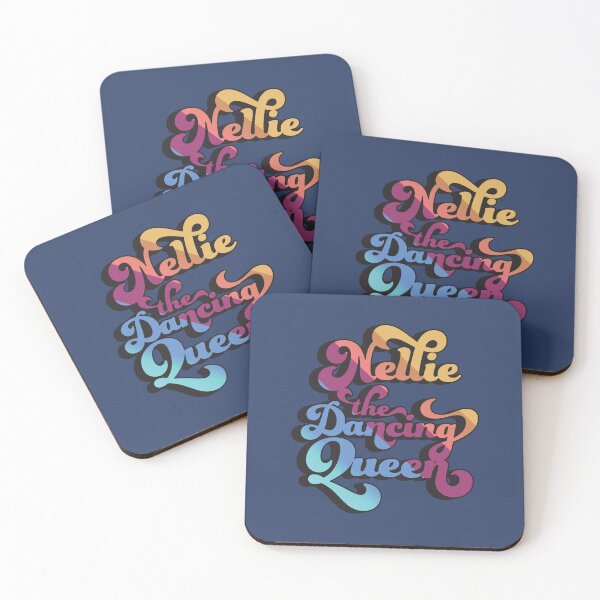 Item preview, Personalised Nellie the Dancing Queen Retro 70's Seventies designed and sold by CandOCreative.