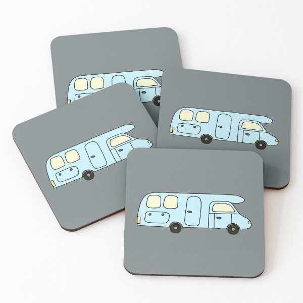 Item preview, Blue camper designed and sold by SketchZeit.