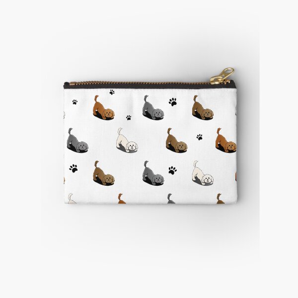Item preview, Cute Cockapoo Puppies Illustration Pattern - Cavapoo Cavoodle designed and sold by Rory's Cards :) .