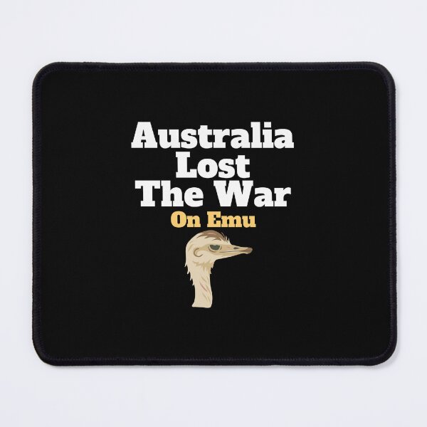 Item preview, Australia lost the war on emu designed and sold by hinteo.