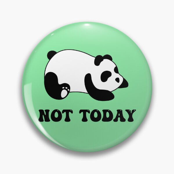 Artikelvorschau, Nicht heute Lazy Panda Procrastination entworfen und verkauft von Karlsefni.