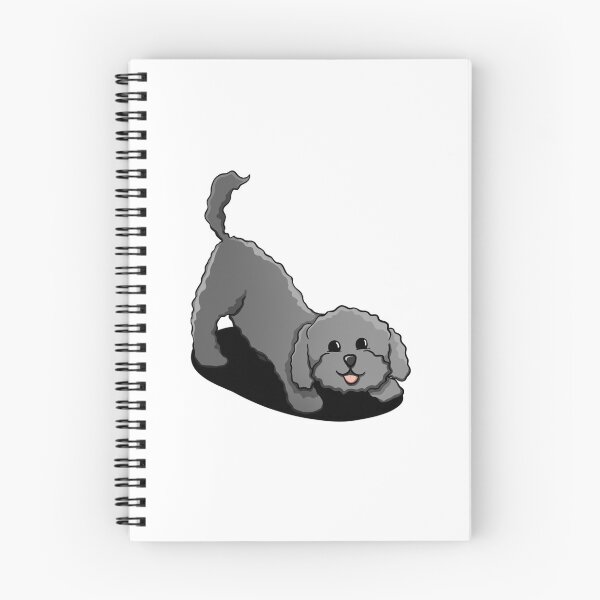 Item preview, Cute Black Cockapoo Puppy Illustration - Cavapoo Cavoodle designed and sold by Rory's Cards :) .