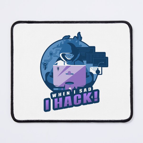 Item preview, When I Sad I Hack  designed and sold by dogmanstar.