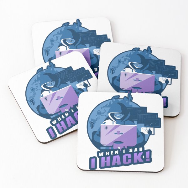 Item preview, When I Sad I Hack  designed and sold by dogmanstar.