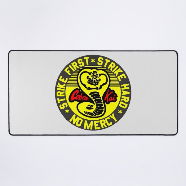 Item preview, Strike First Strike Hard No Mercy - Cobra Kai Yellow Version designed and sold by EarlBickley.