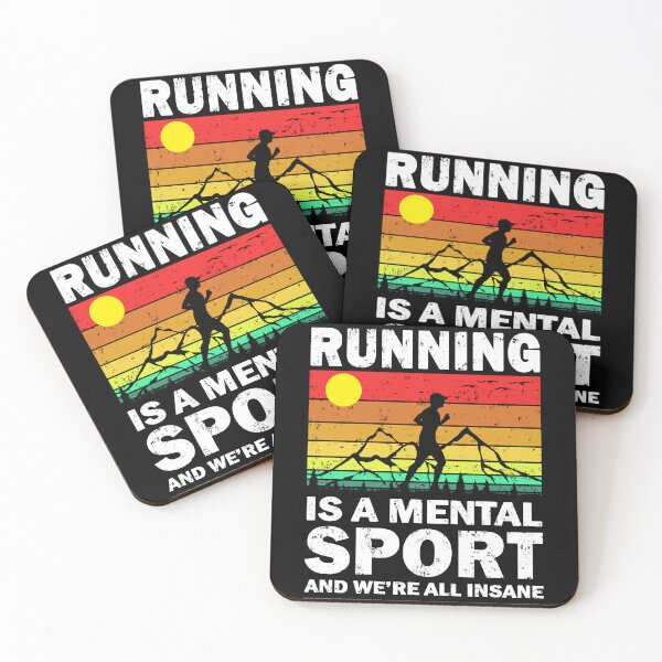 Item preview, Running Is A Mental Sport And We're All Insane designed and sold by vineeth.
