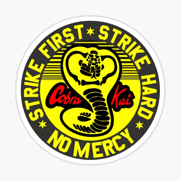 Cobra Kai Cobra Logo Type (Karate Kid) (Johnny Lawrence) Die-cut MAGNET