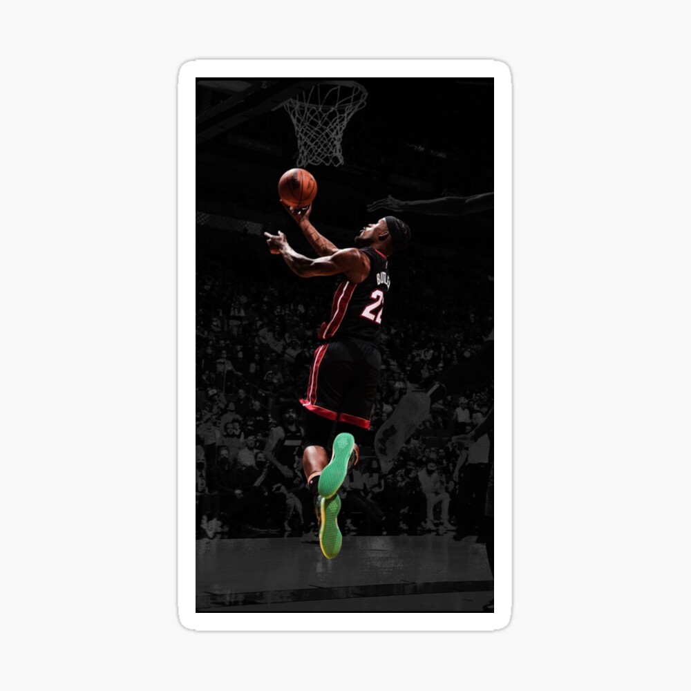 Jimmy Butler Basketball Edit Poster Heat - Jimmy Butler - Magnet