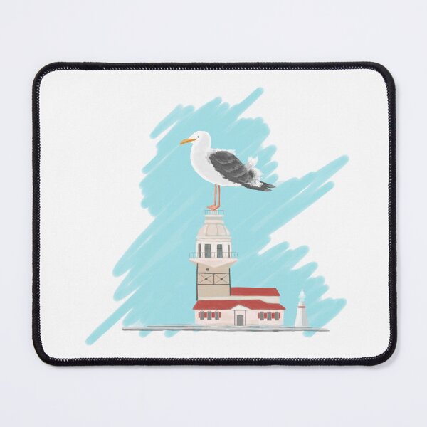 Item preview, Seagull and Maiden's Tower / Istanbul Maiden's Tower designed and sold by studiotomris.